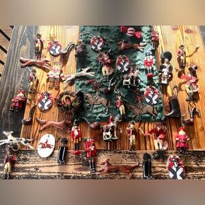 Vintage Equestrian Themed Ornaments